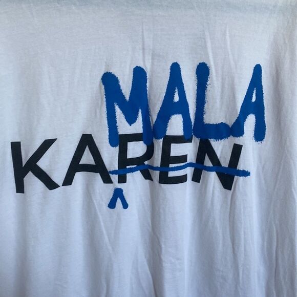 SERVED FRESH- DON'T BE A KAREN- BE A KAMALA T-shirt-Size Large - Picture 3 of 6